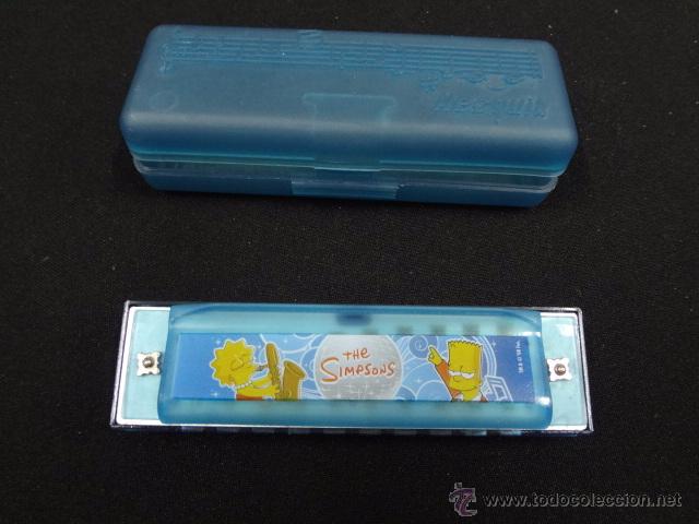 Juguetes antiguos y juegos de colecci&oacute;n: armonica simpson - car60 - Foto 1