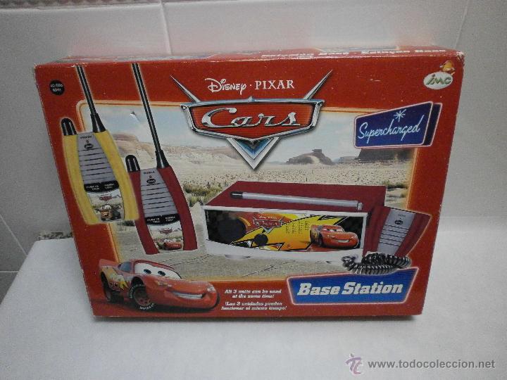 Altes Spielzeug und Spiele: DISNEY- PIXAR SUPERCHAGED BASE ESTATION WALKIE - TALKIES
