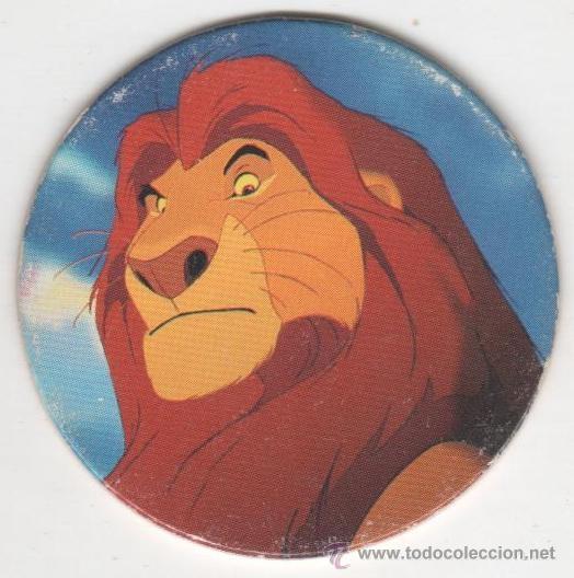 Juguetes antiguos y Juegos de colecci&oacute;n: COLECCI&Oacute;N TAZOS PANINI DISNEY EL REY LE&Oacute;N LE ROI LION VERSI&Oacute;N FRANC&Eacute;S TAZO CAPS POGS N&Uacute;MERO 2