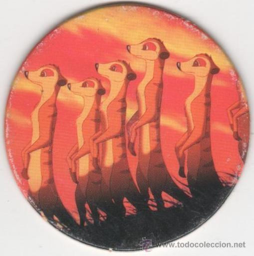 Juguetes antiguos y Juegos de colecci&oacute;n: COLECCI&Oacute;N TAZOS PANINI DISNEY EL REY LE&Oacute;N DER K&Ouml;NIG DER L&Ouml;WEN VERSI&Oacute;N ALEM&Aacute;N TAZO CAPS POGS N&Uacute;M 1