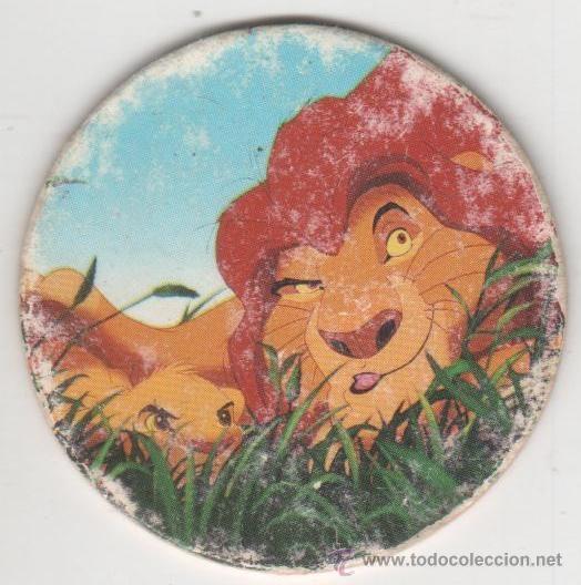 Juguetes antiguos y Juegos de colecci&oacute;n: COLECCI&Oacute;N TAZOS PANINI DISNEY EL REY LE&Oacute;N DE LEEUWEKONING VERSI&Oacute;N DUTCH TAZO CAPS POGS N&Uacute;M 7