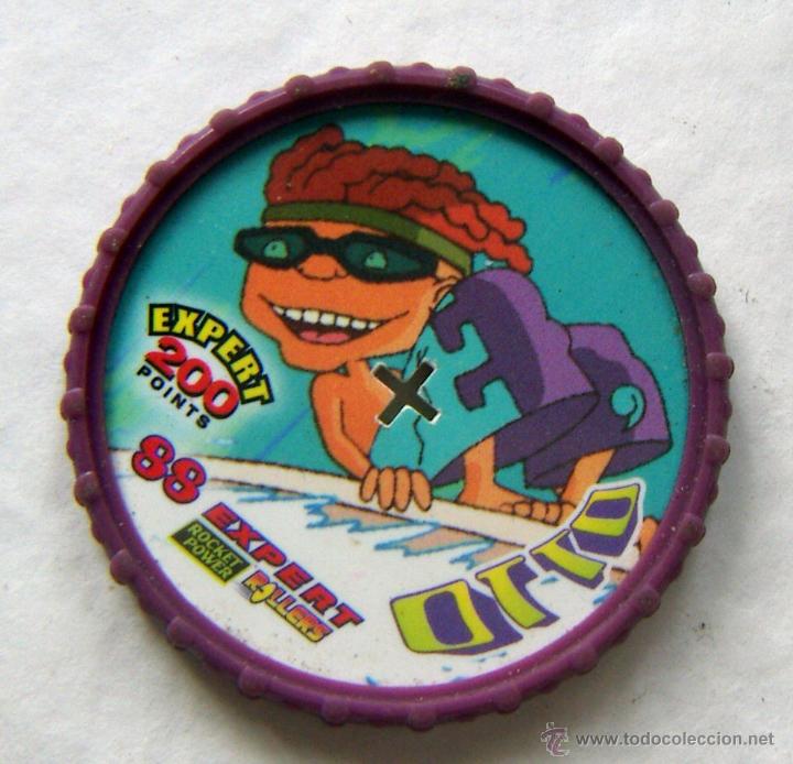 Juguetes antiguos y juegos de colecci&oacute;n: tazo de otto,usado ,