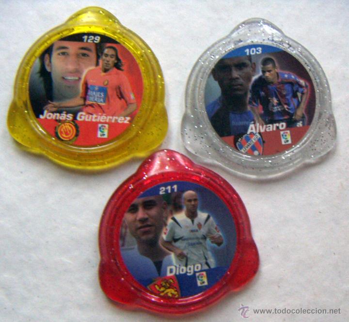 Juguetes antiguos y juegos de colecci&oacute;n: Lote de 3 tazos deportes
