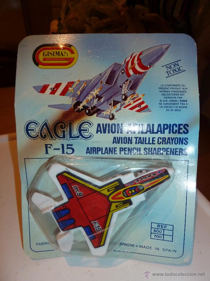Giocattoli antichi e Giochi di collezione: AVION EAGLE F-15 AFILALAPICES FABRICADO POR GISIMA
