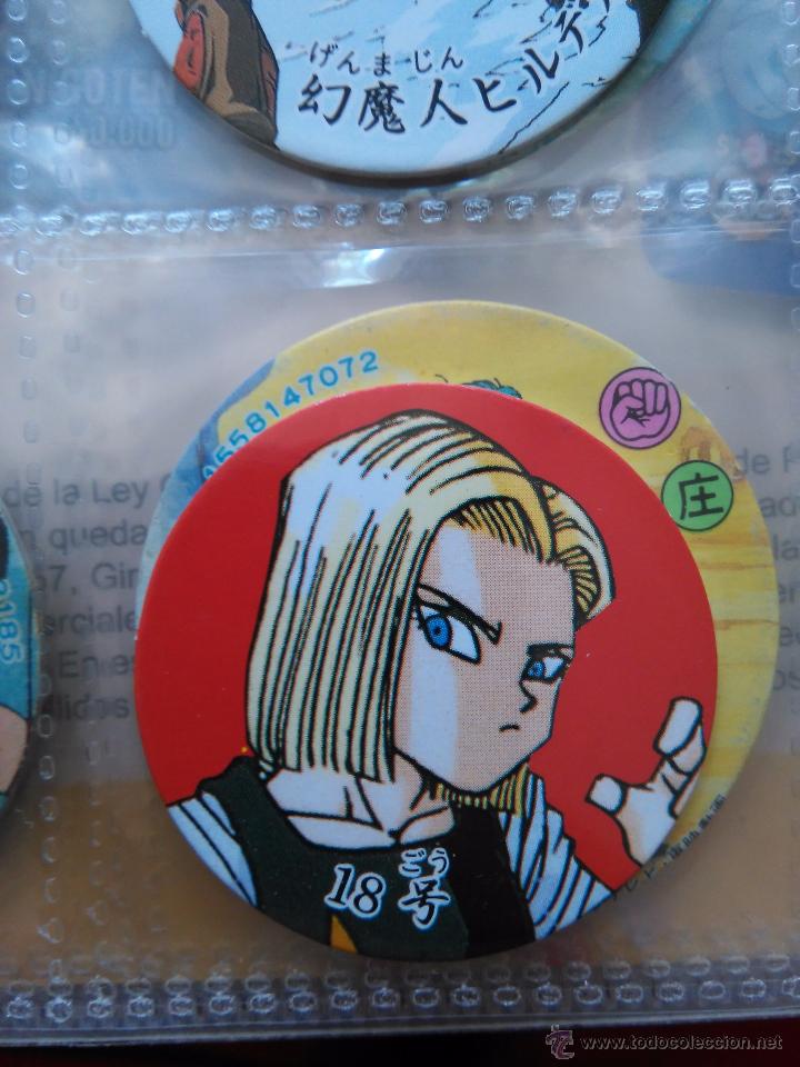 Jouets Anciens et Jeux de collection: DB DBZ Dragon Ball Z DragonBall SLAMMERS SLAMERS TAZOS CAPS DISK JACK DISKJACK MENKO JAPAN 15