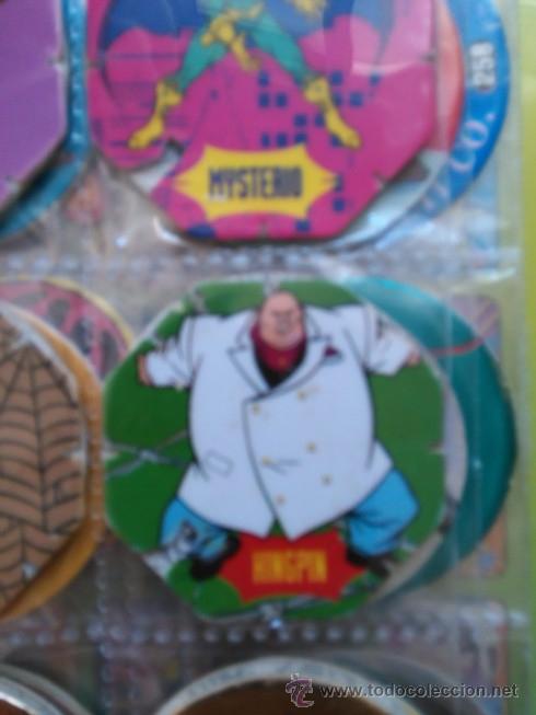 Jouets Anciens et Jeux de collection: spiderman cap tazo pog slammer caps pogs tazo slammers menko menkos