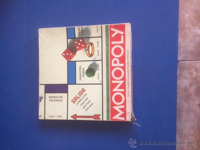 Juguetes antiguos y Juegos de colecci&oacute;n: juego de Monopoly edicion oficial del campeonato mundial de mono poly