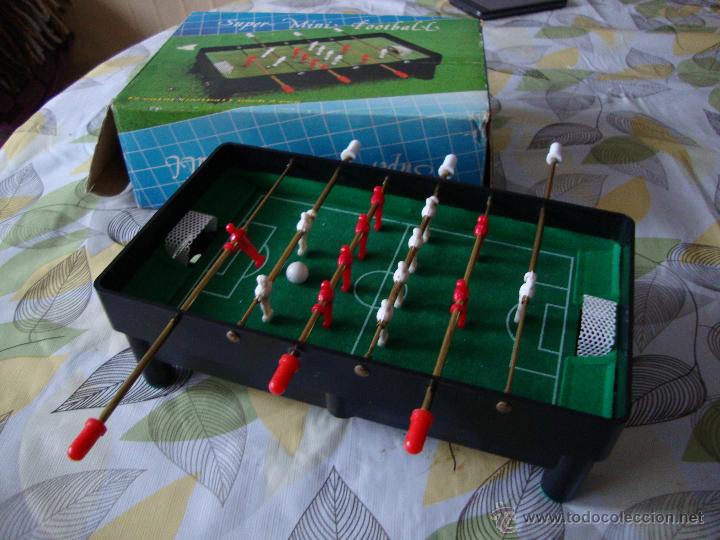 Juguetes antiguos y juegos de colecci&oacute;n: FUTBOL&Iacute;N EN MINIATURA - Foto 1