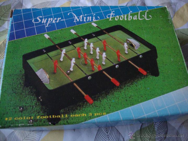 Juguetes antiguos y juegos de colecci&oacute;n: FUTBOL&Iacute;N EN MINIATURA - Foto 2
