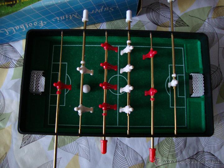 Juguetes antiguos y juegos de colecci&oacute;n: FUTBOL&Iacute;N EN MINIATURA - Foto 4