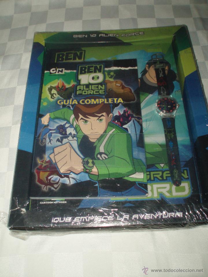 Juguetes antiguos y Juegos de colecci&oacute;n: Ben 10 Alien Force (contiene el gran libro-la guerra completa y un fantastico reloj)