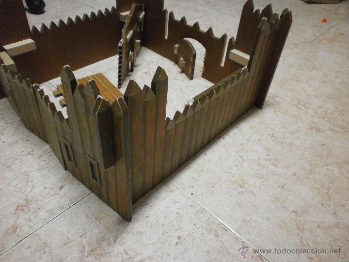 Juguetes antiguos y juegos de colecci&oacute;n: FUERTE DE MADERA - Foto 3