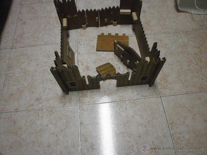Juguetes antiguos y juegos de colecci&oacute;n: FUERTE DE MADERA - Foto 5