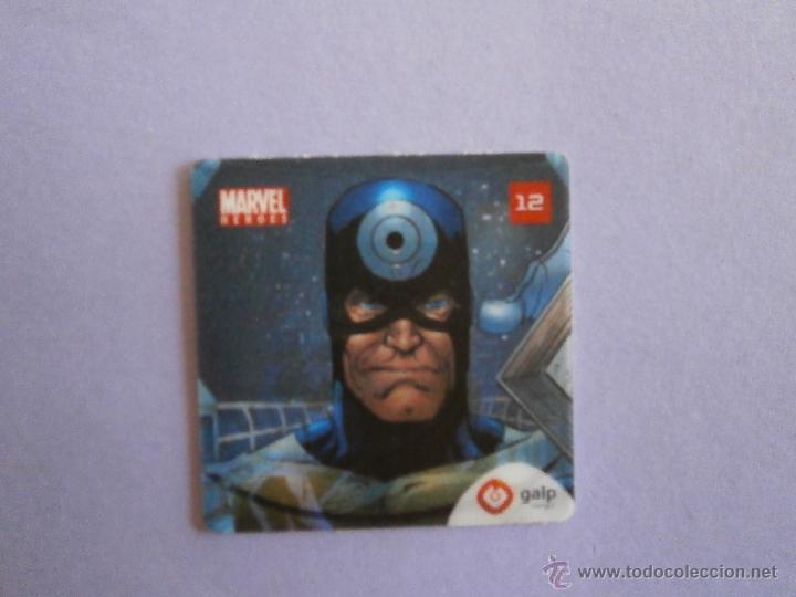 Juguetes antiguos y Juegos de colecci&oacute;n: CROMO STACK MARVEL HEROES GALP N&ordm; 12 mercenario - bullseye - HOLOGRAFICO - 2005