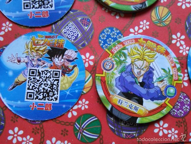 Juguetes antiguos y Juegos de colecci&oacute;n: tazo cap pog slammer menko dragon ball bola de dragon goku