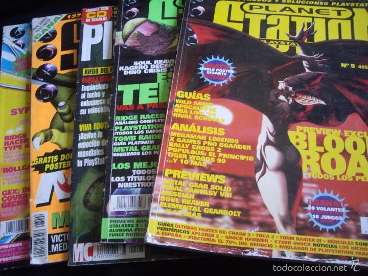 Brinquedos antigos e Jogos de cole&ccedil;&atilde;o: LOTE 5 REVISTAS PLAY STATION-N&ordm; 2, 5, 7, 8 Y 23