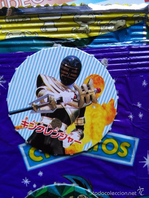 Altes Spielzeug und Spiele: Choriki Sentai Ohranger Jukkou B-Fighter BEETLE CAP TAZO POG