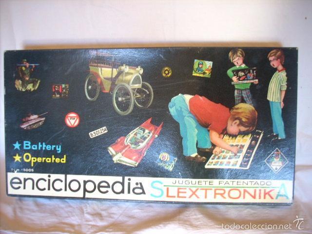 Juguetes antiguos y juegos de colecci&oacute;n: Enciclopedia Slextronika, a&ntilde;os 50 - 60