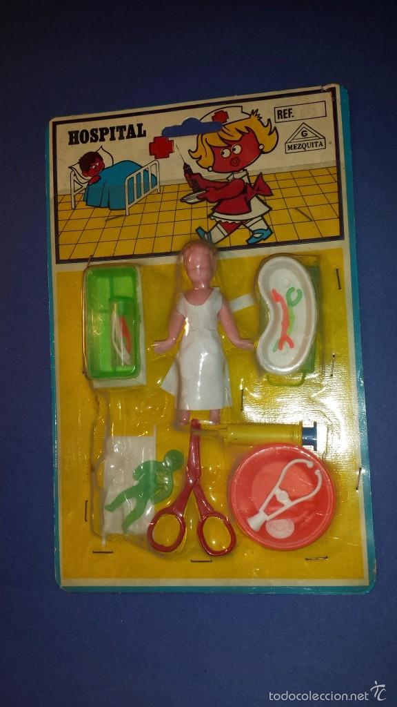Juguetes antiguos y Juegos de colecci&oacute;n: MEDICOS - ENFERMERA, MU&Ntilde;ECA CON ACCESORIOS
