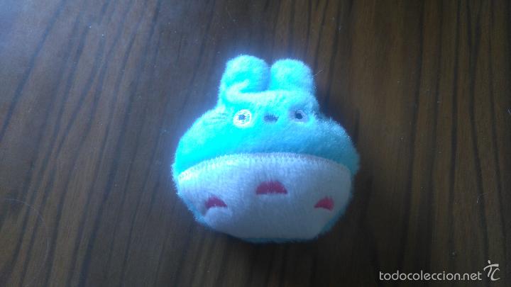 Brinquedos antigos e Jogos de cole&ccedil;&atilde;o: TOTORO. FIGURA DE FELPA AZUL PELUCHE. 8 CM. DE ALTURA. BUEN ESTADO. RAR&Iacute;SIMO