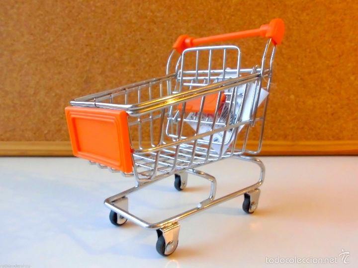 carrito de supermercado miniatura