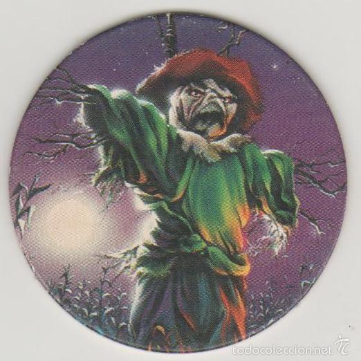 Juguetes antiguos y juegos de colecci&oacute;n: COLECCI&Oacute;N TAZOS PARACHUTE PRESS PESADILLAS GOOSEBUMPS TAZO CAPS 20 THE SCARECROW WALKS AT MIDNIGHT