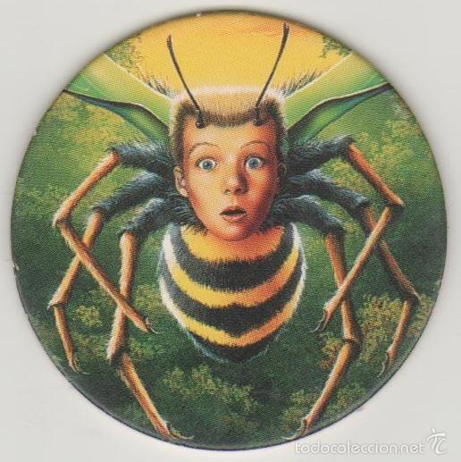 Juguetes antiguos y juegos de colecci&oacute;n: COLECCI&Oacute;N TAZOS PARACHUTE PRESS PESADILLAS GOOSEBUMPS TAZO CAPS POGS 17 WHY I'M AFRAID OF BEES 1995