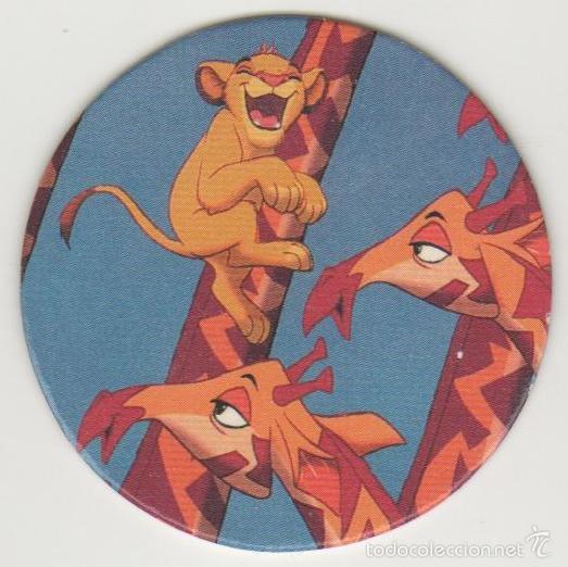 Juguetes antiguos y Juegos de colecci&oacute;n: COLECCI&Oacute;N TAZOS PANINI DISNEY EL REY LE&Oacute;N DER K&Ouml;NIG DER L&Ouml;WEN VERSI&Oacute;N ALEM&Aacute;N TAZO CAPS POGS N&Uacute;M 4