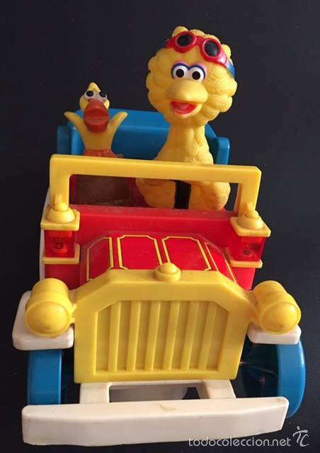 Juguetes antiguos y Juegos de colecci&oacute;n: antiguo coche de barrio sesamo la gallina caponata tyco preschool jim henson a&ntilde;os 80-90