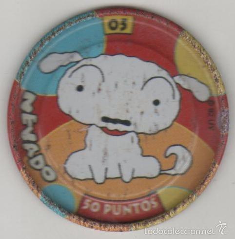 Juguetes antiguos y Juegos de colecci&oacute;n: COLECCI&Oacute;N TAZOS BOLLYCAO SHIN CHAN METAL RAPPERS TAZO CAP POGS MET&Aacute;LICO N&Uacute;MERO 05 5 50 PUNTOS NEVADO