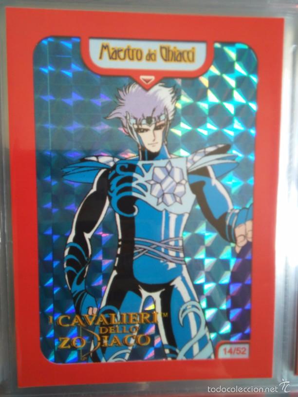 Jouets Anciens et Jeux de collection: SAINT SEIYA CABALLEROS DEL ZODIACO ITALY PRISM CARD EDIBAS