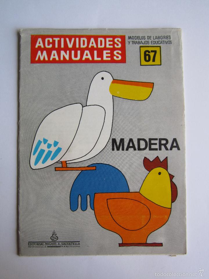 Juguetes antiguos y Juegos de colecci&oacute;n: ACTIVIDADES MANUALES ''MADERA'' N&ordm;67