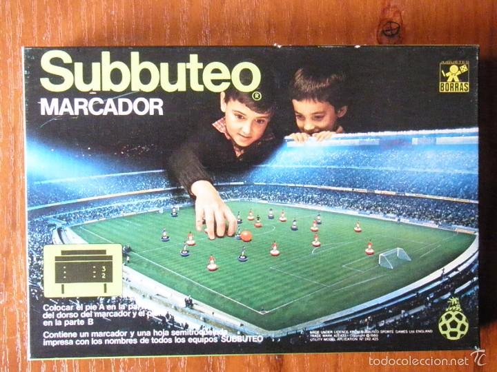 Juguetes antiguos y juegos de colecci&oacute;n: MARCADOR SUBBUTEO - Foto 3