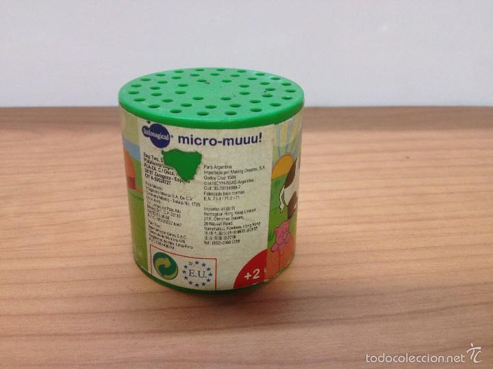 Juguetes antiguos y juegos de colecci&oacute;n: JUGETE IMITADOR VACA (MICRO MU ) (J)
