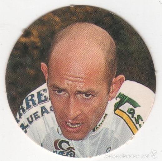 Juguetes antiguos y juegos de colecci&oacute;n: COLECCI&Oacute;N TAZOS EL PA&Iacute;S CICLITAZOS TAZO CAPS POGS CICLISMO DEPORTE N&ordm; 15 MARCO PANTANI ITALIA