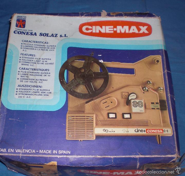 Antique Toys and Collectible Games: Cine max conesa 8 mm Funciona