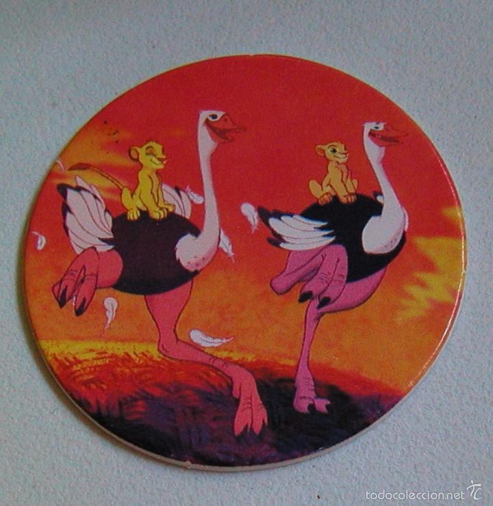 Juguetes antiguos y Juegos de colecci&oacute;n: TAZO O CAPS DE PANINI DISNEY EL REY LE&Oacute;N N&ordm; 12 LEEUWEKONING POGS