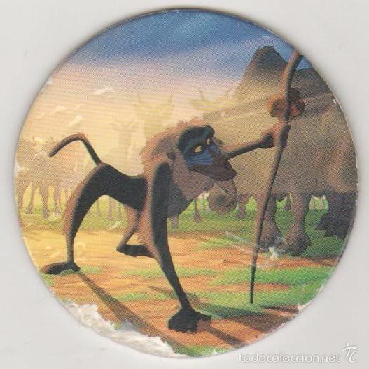 Juguetes antiguos y Juegos de colecci&oacute;n: COLECCI&Oacute;N TAZOS PANINI DISNEY EL REY LE&Oacute;N DER K&Ouml;NIG DER L&Ouml;WEN VERSI&Oacute;N ALEM&Aacute;N TAZO CAPS POGS N&Uacute;M 3