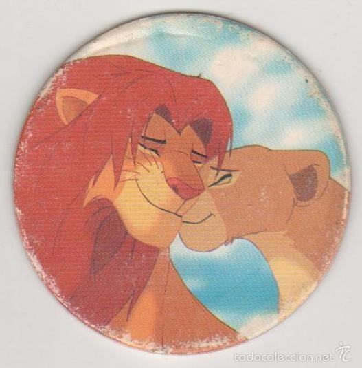 Juguetes antiguos y Juegos de colecci&oacute;n: COLECCI&Oacute;N TAZOS PANINI DISNEY EL REY LE&Oacute;N IL RE LEONE ITALIANO TAZO CAPS POGS 35 SIMBA NALA