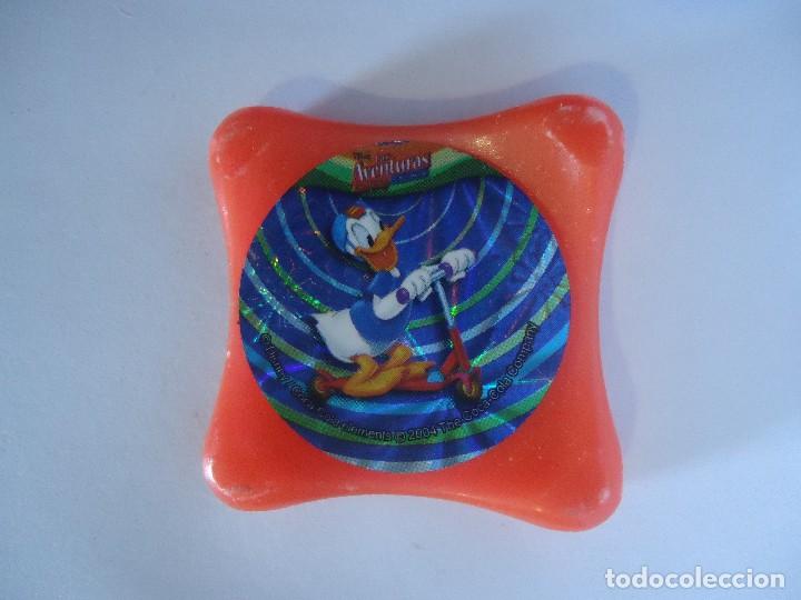 Juguetes antiguos y juegos de colecci&oacute;n: COLECCI&Oacute;N TAZOS THE COCA-COLA COMPANY LAS AVENTURAS DE MICKEY MOUSE WAPS TAZO PATO DONALD PATINETE