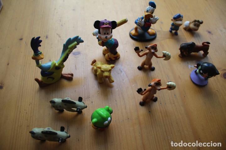 Juguetes antiguos y Juegos de colecci&oacute;n: LOTE 13 PIEZAS DE DISNEY Y SHIN-CHAN