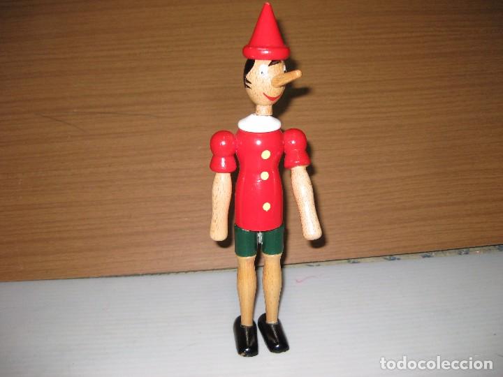Juguetes antiguos y Juegos de colecci&oacute;n: PINOCHO, DE MADERA GRANDE