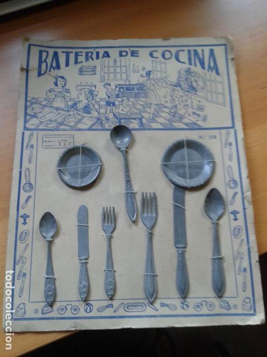 Altes Spielzeug und Spiele: ANTIGUA BATERIA DE COCINA