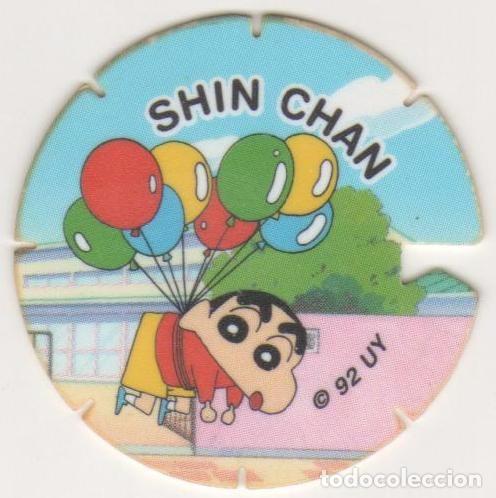 Juguetes antiguos y Juegos de colecci&oacute;n: COLECCI&Oacute;N TAZOS GREFUSA SHIN CHAN TAZO VOLADOR CAPS POGS N&Uacute;MERO #49 49 SERIE ANIME 1992