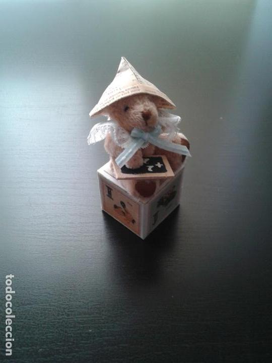 Juguetes antiguos y juegos de colecci&oacute;n: PEQUE&Ntilde;O OSO MINIATURA