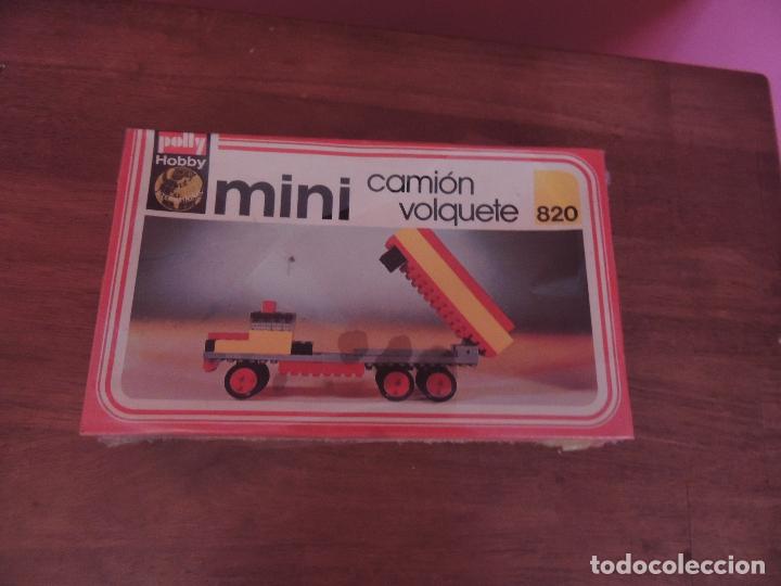 Juguetes antiguos y Juegos de colecci&oacute;n: POLLY HOBBY MINI CAMION VOLQUETE 820