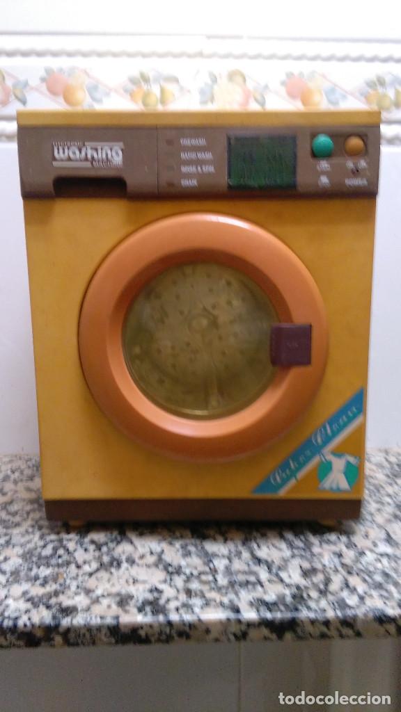 Altes Spielzeug und Spiele: LAVADORA WASHING MACHINEl PLASTICO VER FOTOS