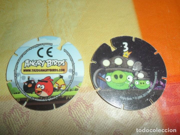 Juguetes antiguos y Juegos de colecci&oacute;n: TAZO TAZOS ANGRY BIRDS N&ordm; 3 - CHEETOS 2014 MATUTANO
