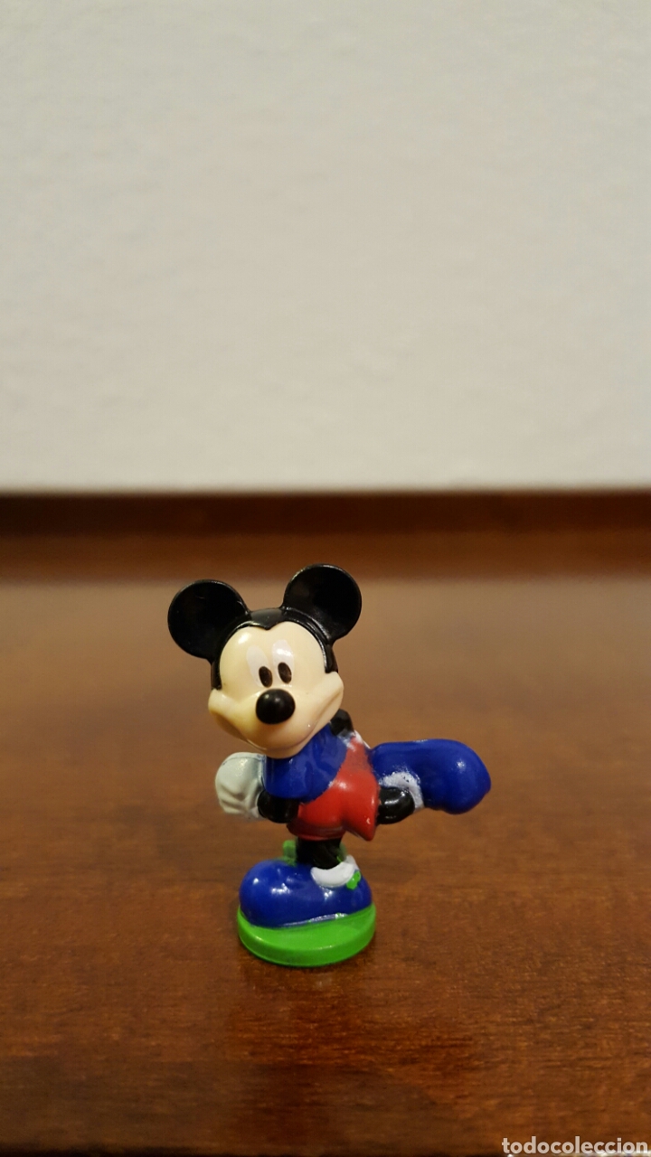 Juguetes antiguos y juegos de colecci&oacute;n: Figura mickey mouse plastico disney