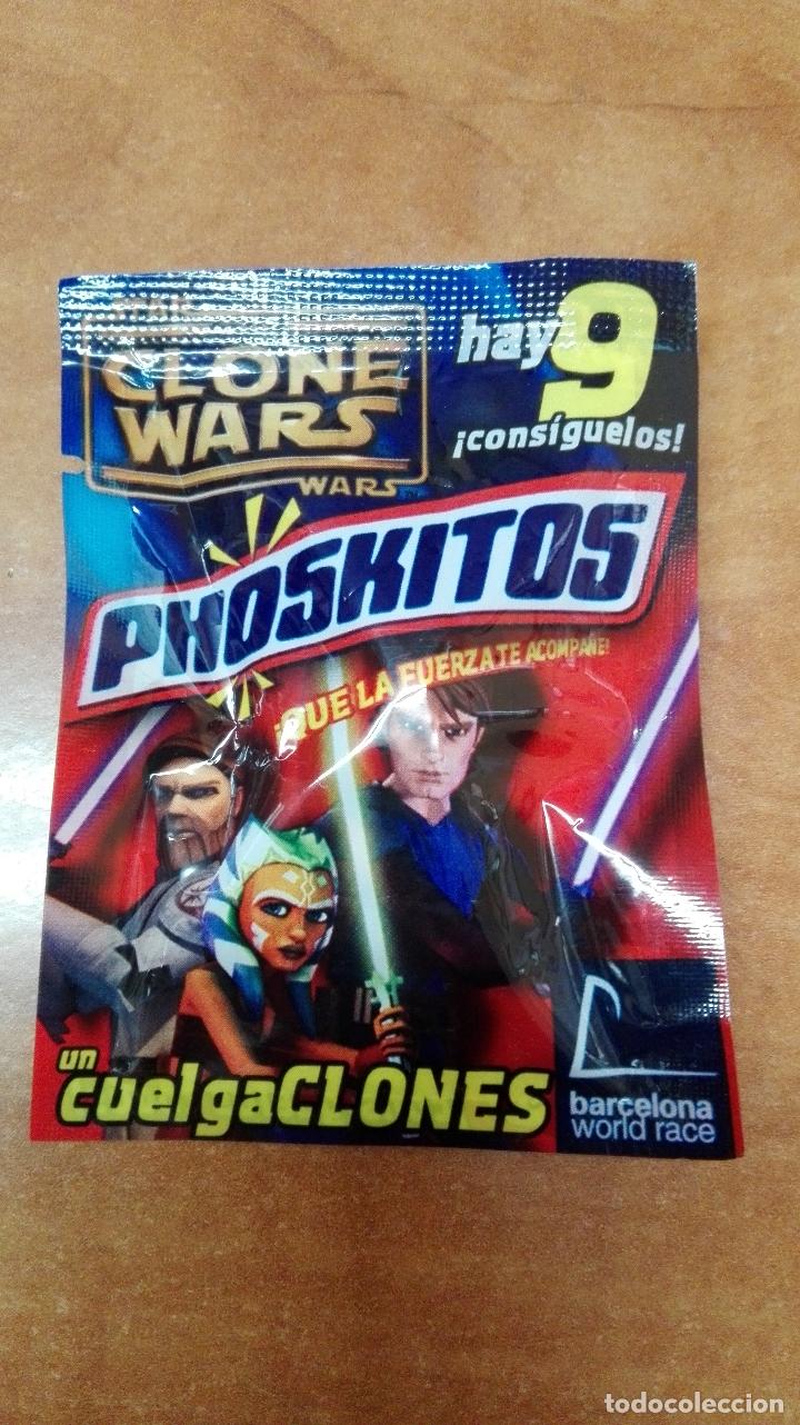 Juguetes antiguos y Juegos de colecci&oacute;n: JUGUETE PROMOCION REGALO DE PHOSKITOS ( STAR CLONE WARS ) NUEVO SIN ABRIR